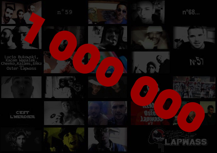 Daily Lapwass fête son million de vues et paye son bootleg des vidéos en téléchargement mp3