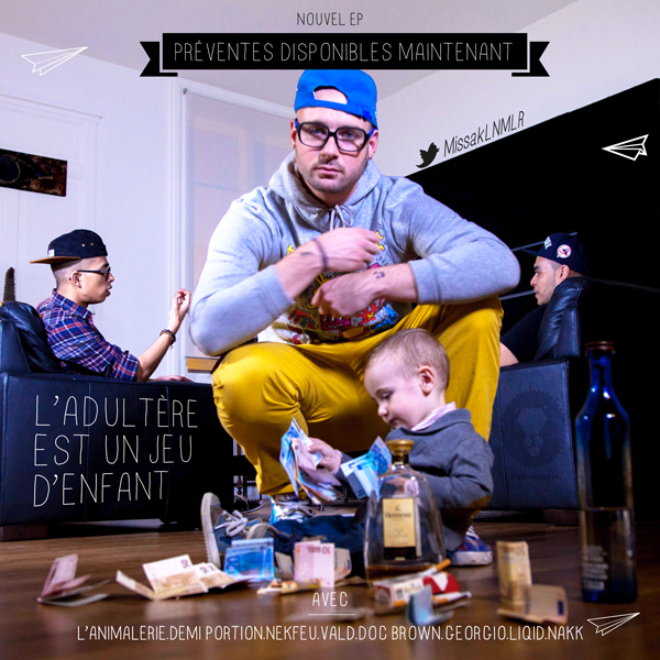 L'adultère est un jeu d'enfant - Album - Missak ( pré-commande )
